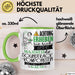Soundtrack-Komponistin Tasse Geschenk Lustiger Spruch Bitte Erheben Sie Sich Seine Majestät Die Soundtrack-Komponistin Betritt Den Raum Grün Trendation