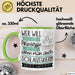 Schlagzeugerin Tasse Geschenk Spruch Wer Will Schon Prinzessin Sein Wenn Man Auch Schlagzeugerin Sein Kann Grün Trendation