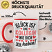 Bürokollege Tasse Geschenk Lustige Geschenkidee Spruch Glück Ist Eine Kollegin Wie Dich Zu Haben! Rot Trendation
