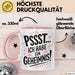 Big Sister Ältere Geschwister Schwestern Tasse Becher Geschenk Lustige Geschenkidee Spruch Ich Habe Ein Geheimnis Rosa Trendation