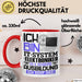 IT-Systemelektroniker Ausbildung Tasse Geschenk Ich Bin IT-Systemelektroniker In Der Ausbildung Ich Darf Das Geschenkidee Spruch Rot Trendation