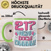 21er Geburtstag Geschenk Männer Frauen 21 Nein Doch Ohhhh Lustiger Spruch Geschenkidee Kaffee-Becher Grün Trendation