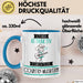 Country-Musikerin Tasse Geschenk Becher Stark Attraktiv Furchtlos Country-Musikerin Lustige Geschenkidee Blau Trendation