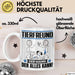 Tierfreund Tasse Geschenk für Tierfreund Der Mann Der Alles Kann Geschenkidee zum Geburtstag Weiß Trendation