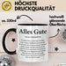 Büroarbeit Kollege Abschied Tasse Geschenk Lustige Geschenkidee Spruch Alles Gute Trendation