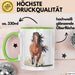 Reiter Tasse Geschenk Lustige Geschenkidee Spruch Für Reitsport Liebhaber Grün Trendation