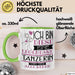Tänzerin Tasse Geschenk Ich Bin Diese Eine Legendäre Tänzerin Von Der Alle Reden Geschenkidee Geburtstag Weihnachten Grün Trendation