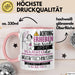 Musiktechnikerin Tasse Geschenk Lustiger Spruch Bitte Erheben Sie Sich Seine Majestät Die Musiktechnikerin Betritt Den Raum Rosa Trendation