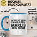 Marlis Tasse Perfekt Sein Kann Jeder, Marlis Sein Nicht Geschenk Blau Trendation