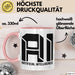 Ai Künstliche Intelligenz Tasse Geschenk Artificial Intelligence Geschenkidee Becher Rosa Trendation