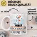 Geschenk für Eishockeyspielerin Tasse Lustige Geschenkidee Geburtstag Ich Bin Eishockeyspielerin Ich Darf Das Weiß Trendation
