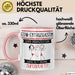 EDM-Enthusiastin Und Prinzessin Tasse Geschenk Für Eine EDM-Enthusiastin Geburtstag Was Ist Deine Superkraft Rosa Trendation