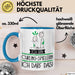 Geschenk für Curling-Spielerin Tasse Lustige Geschenkidee Geburtstag Ich Bin Curling-Spielerin Ich Darf Das Blau Trendation