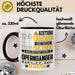 Opernsänger Geschenk Tasse Lustiger Spruch Erheben Sie Sich Der Opernsänger Betritt den Raum Schwarz Trendation