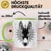 Eselbauer Esel Tier Gesicht Tasse Geschenk Lustige Geschenkidee Spruch Grün Trendation