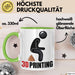 Humor Tasse Geschenk Figur 3DHaufen Witzige Geschenkidee Grün Trendation