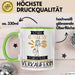 Verkäuferin Tasse Geschenk Becher Stark Attraktiv Furchtlos Verkäuferin Lustige Geschenkidee Grün Trendation
