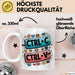 Meme Süchtiger Tasse Geschenkidee für virale Humor Fans Weiß Trendation