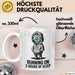 Minimal Schläfer Tasse Geschenk Lustige Geschenkidee Spruch Für Müde Menschen Weiß Trendation