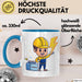 Elektriker Tasse Geschenk Lustige Geschenkidee Spruch Für Elektro Profis Blau Trendation