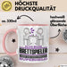 Brettspieler Geschenk Tasse Ich Bin Brettspieler Aber Sag Doch Einfach Superheld Lustige Geschenkdiee für Brettspieler Kaffee-Becher Rosa Trendation