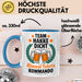 Sarkasmus Sarkastisch Tasse Geschenk Lustige Geschenkidee Spruch Team Hackedicht Himmelfahrtskommando Blau Trendation