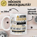 Mountainbike-Guide Tasse Geschenk Lustiger Spruch Bitte Erheben Sie Sich Seine Majestät Die Mountainbike-Guide Betritt Den Raum Weiß Trendation