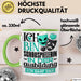 Schauspielerin Ausbildung Start Geschenk Tasse Ich Bin Schauspielerin In Der Ausbildung Ich Darf Das Kaffee-Becher Geschenkidee Grün Trendation