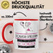 Squash-Spielerin Weil Es Keinen Schöneren Beruf Gibt Tasse Geschenk für Eine Squash-Spielerin Lustig Rot Trendation