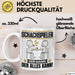 Schachspieler Tasse Geschenk für Schachspieler Der Mann Der Alles Kann Geschenkidee zum Geburtstag Weiß Trendation
