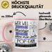 Pop-Fan Tasse Geschenk Spruch Wer Will Schon Prinzessin Sein Wenn Man Auch Pop-Fan Sein Kann Rosa Trendation