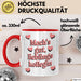 Büroarbeit Kollege Tasse Geschenk Lustige Geschenkidee Spruch Mach'S Gut Lieblings Kollegin Rot Trendation