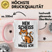 Sarkastische Katzen Tasse Geschenk Lustige Geschenkidee Spruch Nen Scheiss Muss Ich Rosa Trendation
