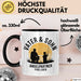 Angeln Fischer Vater Sohn Tasse Becher Geschenk Lustige Geschenkidee Spruch Vater & Sohn Angelpartner Fürs Leben Trendation