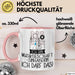 Geschenk für Musikgeschäftsinhaberin Tasse Lustige Geschenkidee Geburtstag Ich Bin Musikgeschäftsinhaberin Ich Darf Das Rosa Trendation