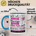 Musikbibliothekarin Tasse Geschenk Spruch Wer Will Schon Prinzessin Sein Wenn Man Auch Musikbibliothekarin Sein Kann Blau Trendation