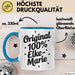 Elke-Marie Tasse Geschenk Original 100% Elke-Marie Geschenkidee Geburtstag Blau Trendation