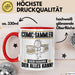 Comic-Sammler Tasse Geschenk für Comic-Sammler Der Mann Der Alles Kann Geschenkidee zum Geburtstag Rot Trendation