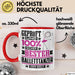 Balletttänzer Geschenk Lustiger Spruch für Balletttänzer Geschenkidee Bester Balletttänzer Der Welt Rot Trendation