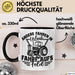Bauer Landwirt Tasse Geschenk Andere Fahren In Den Urlaub Ich Fahre Aufs Feld Geschenkidee Bauern Kaffee-Becher Schwarz Trendation