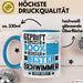 Schwimmer Geschenk Lustiger Spruch für Schwimmer Geschenkidee Bester Schwimmer Der Welt Blau Trendation
