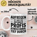 Sarkasmus Sarkastisch Tasse Geschenk Lustige Geschenkidee Spruch Aufregen Ist Was Für Anfänger Profis Atmen Einmal Tief Durch Weiß Trendation