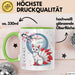 Fuchs Tierliebhaber Tasse Geschenk Lustige Geschenkidee Spruch Japanischer Kitsune Fuchs Grün Trendation
