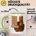 Tung Tung Tung Tung Sahur Tasse Meme Italienisch Geschenk Lustig Becher Grün Trendation