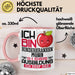 Kinderkrankenpfleger Ausbildung Tasse Geschenk Ich Bin Kinderkrankenpfleger In Der Ausbildung Ich Darf Das Geschenkidee Spruch Rosa Trendation