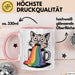 Memelord Tasse Geschenkidee für Meme Süchtige Rosa Trendation