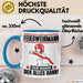 Feuerwehrmann Tasse Geschenk für Feuerwehrmann Der Mann Der Alles Kann Geschenkidee zum Geburtstag Blau Trendation
