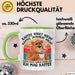 Bär Tierliebhaber Tasse Geschenk Lustige Geschenkidee Spruch Kaffee Redet Nicht Kaffee Jammert Nicht Grün Trendation