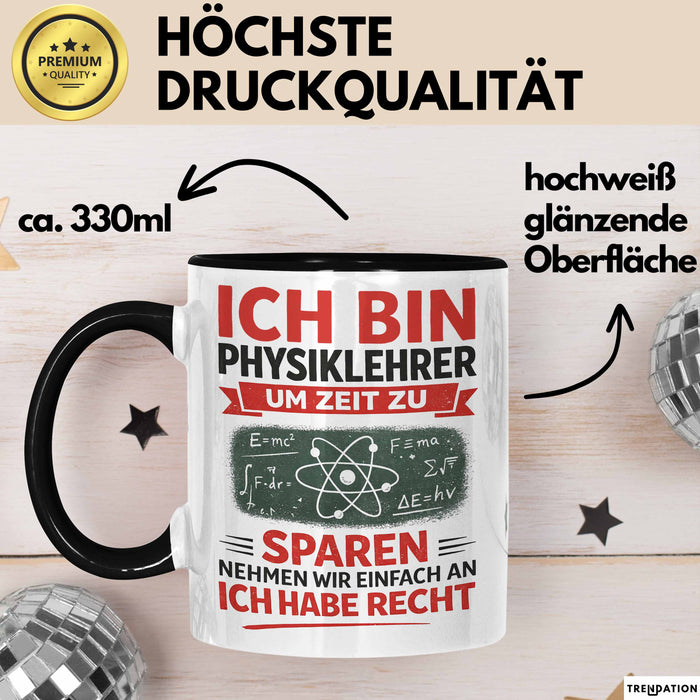 Physiklehrer Unterricht Tasse Geschenk Lustige Geschenkidee Spruch Ich Bin Physiklehrer Trendation