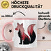 Fuchs Tierliebhaber Tasse Geschenk Lustige Geschenkidee Spruch Rosa Trendation